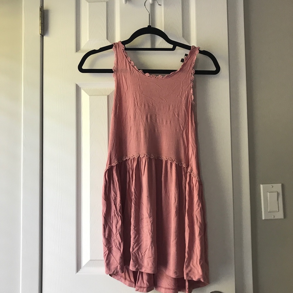 Babydoll Tank With Lace Detail